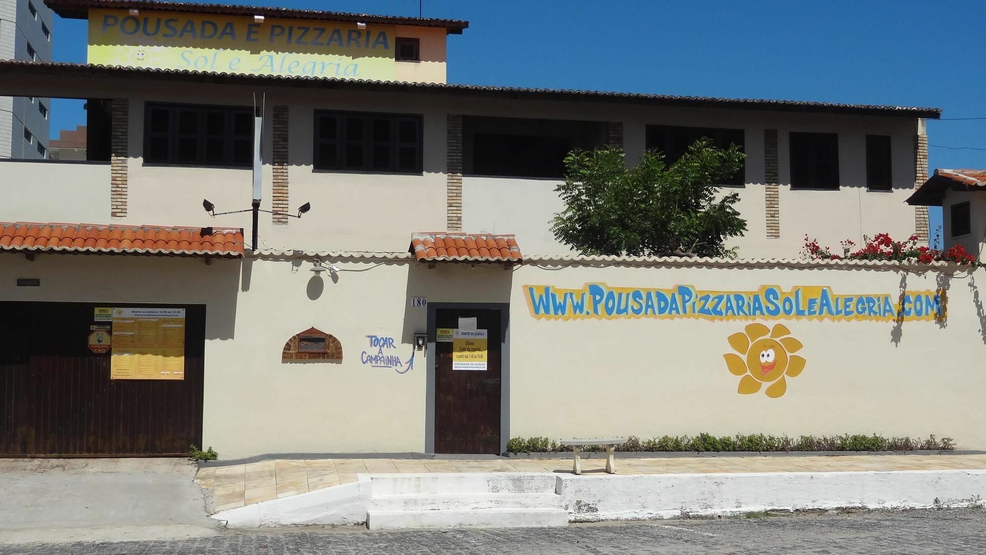 Pousada E Pizzaria Sol E Alegria Fortaleza  Exterior foto